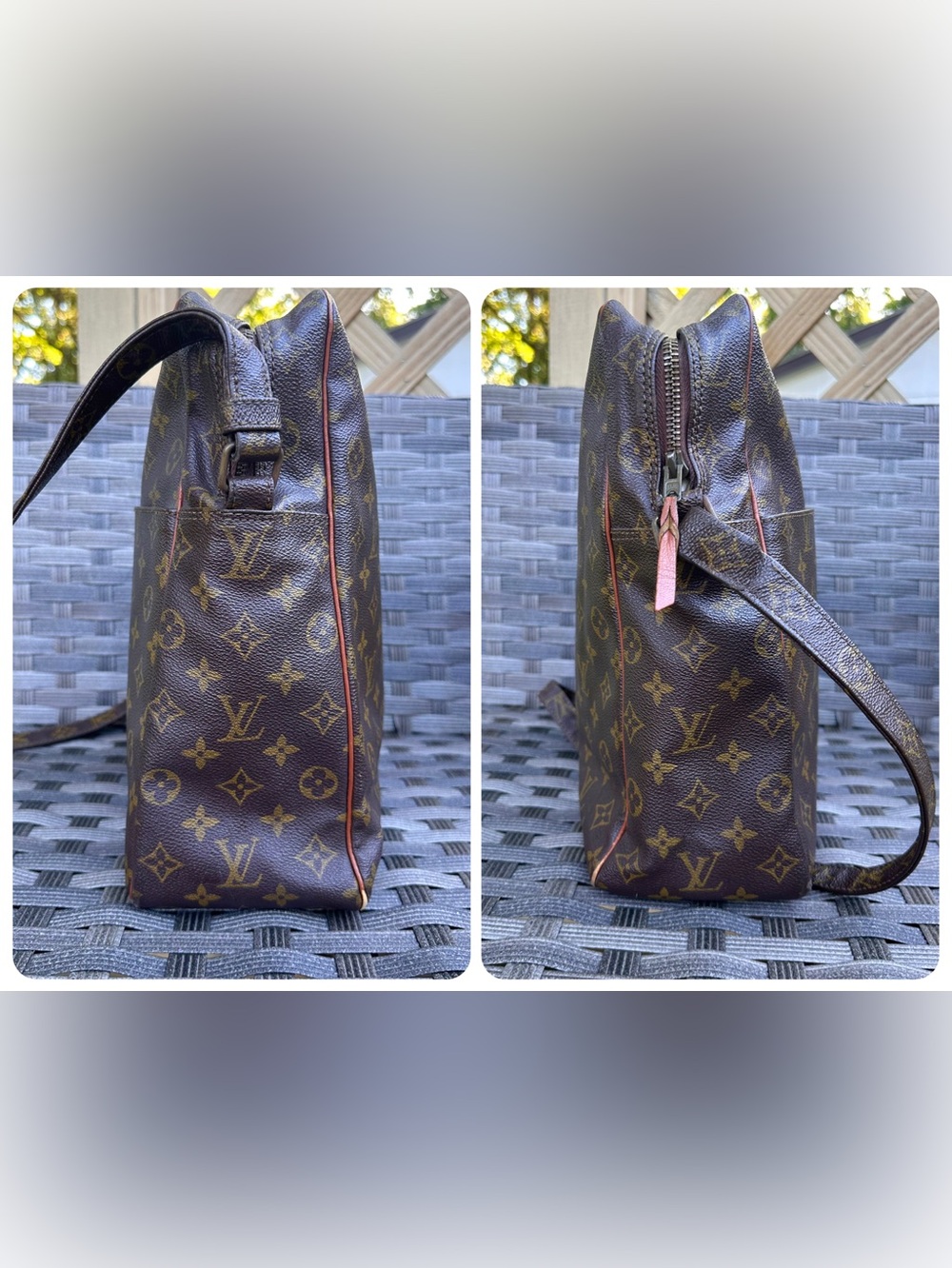 💎Vintage Louis Vuitton Monogram Marceau GM Messenger Crossbody Bag Unisex - Picture 5 of 16